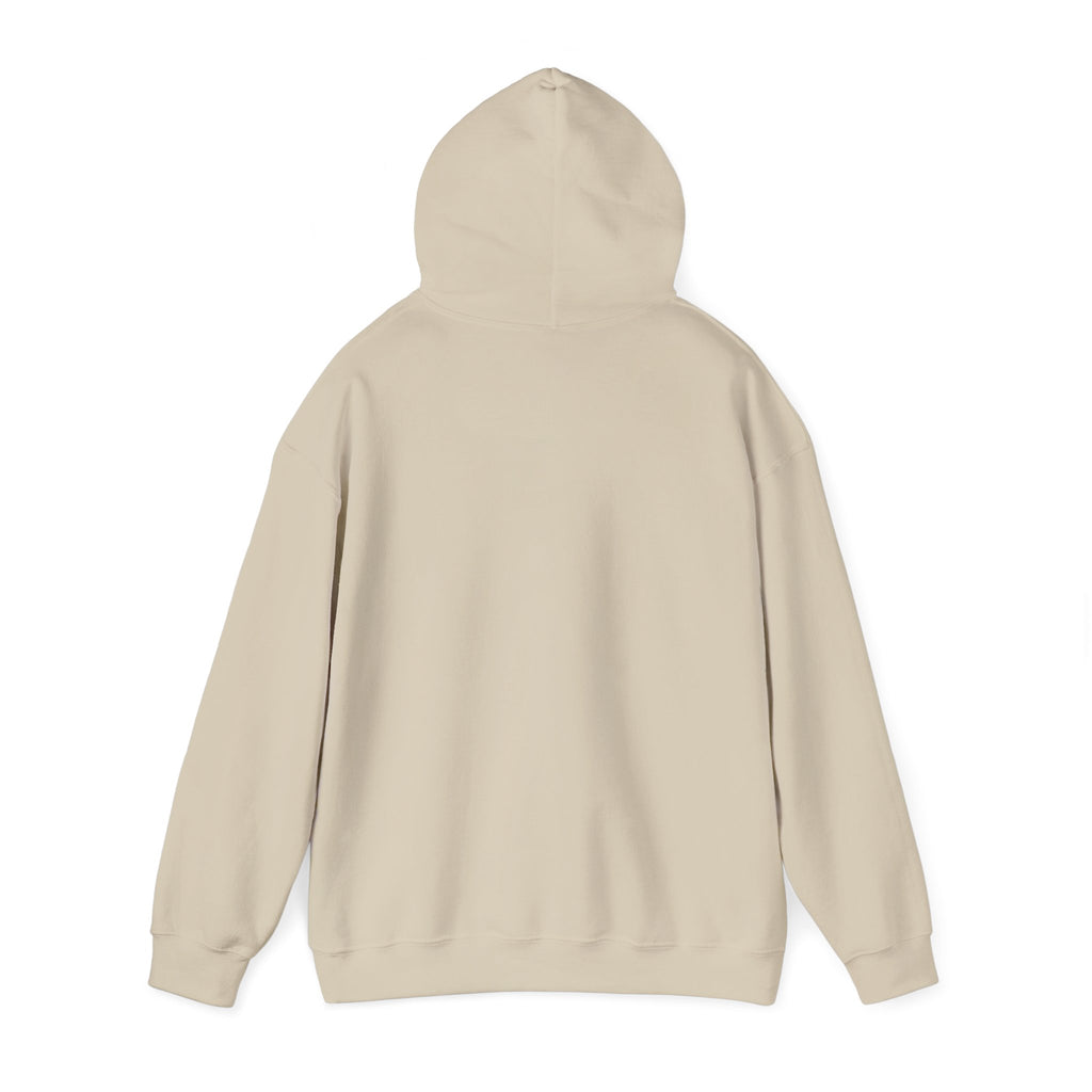 Beige hoodie back