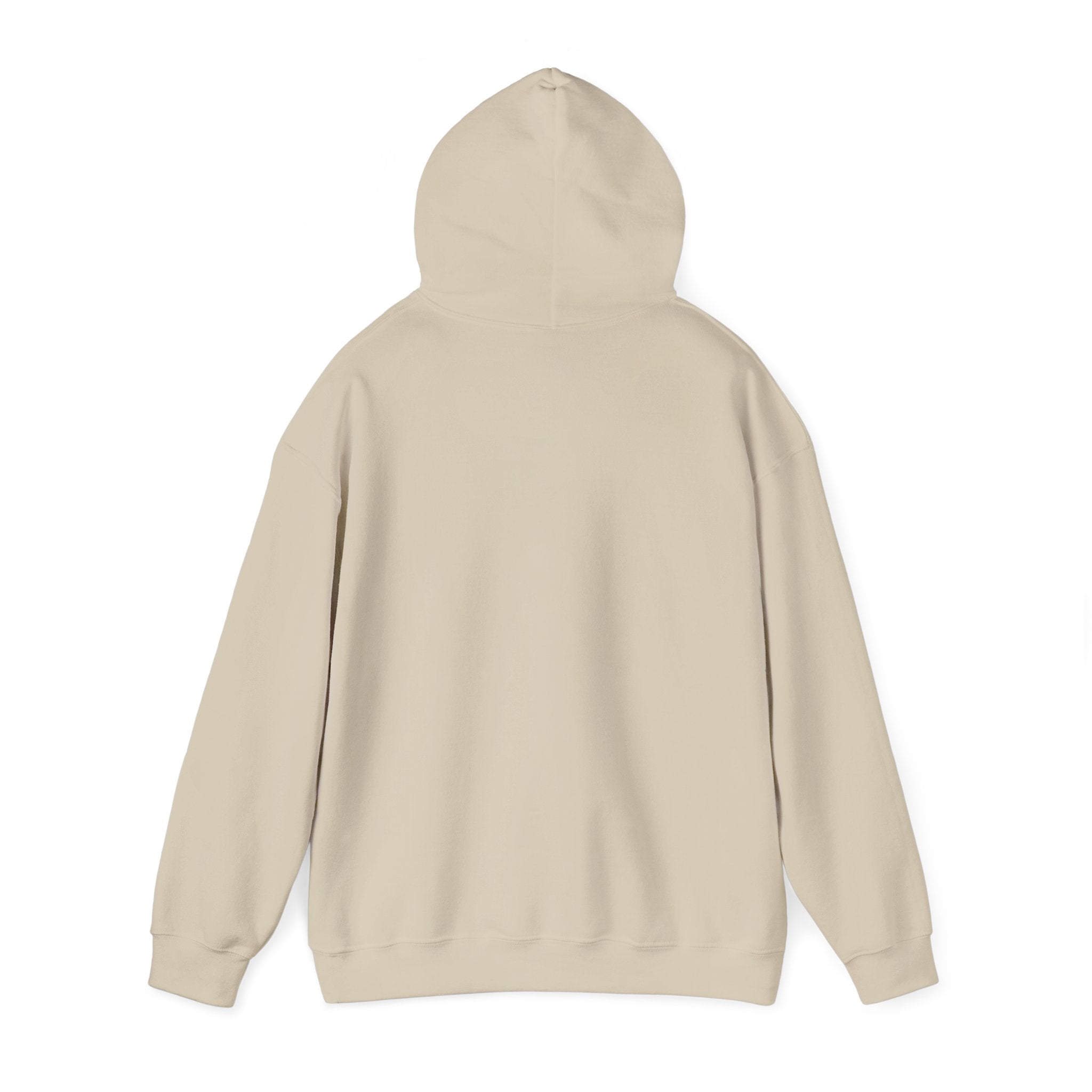Beige hoodie back