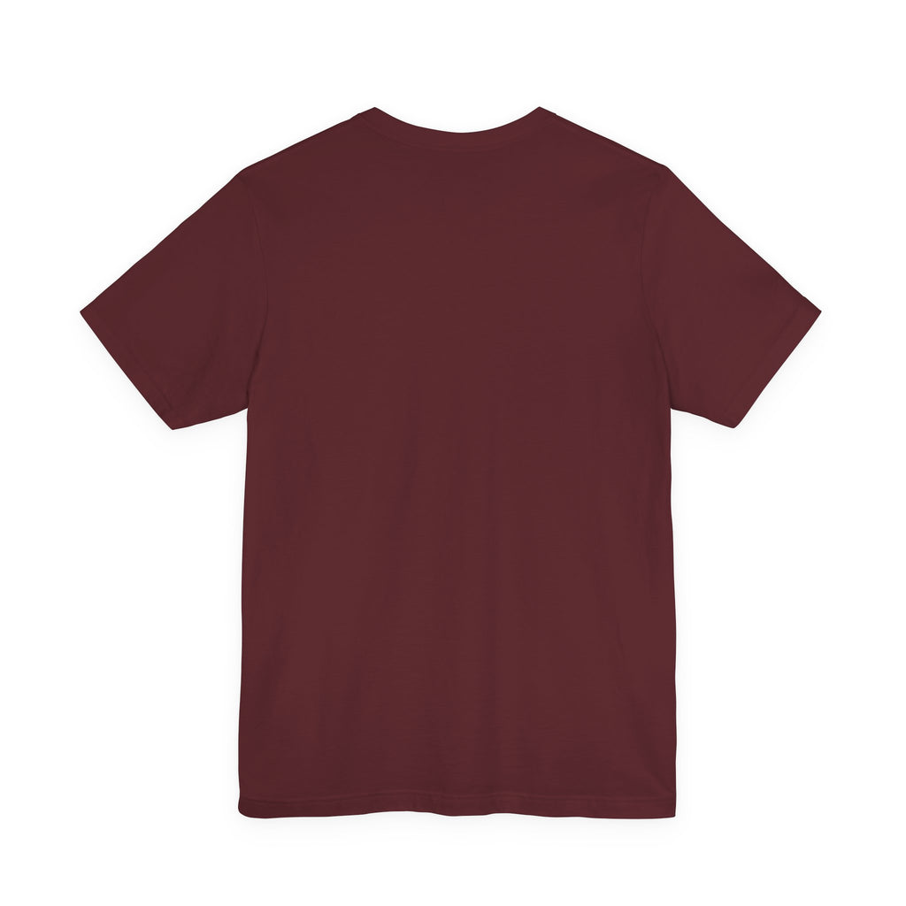 Maroon t-shirt back