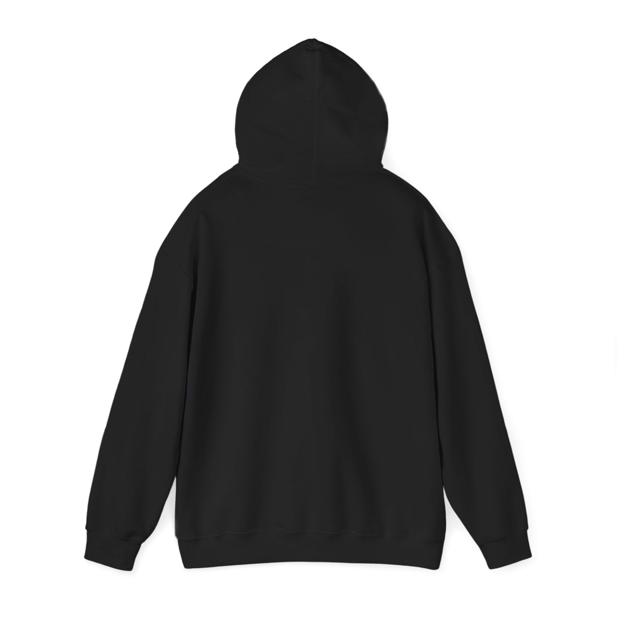 Black hoodie back