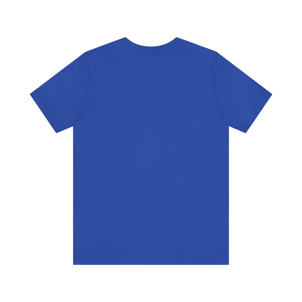 True Royal Blue t-shirt back view