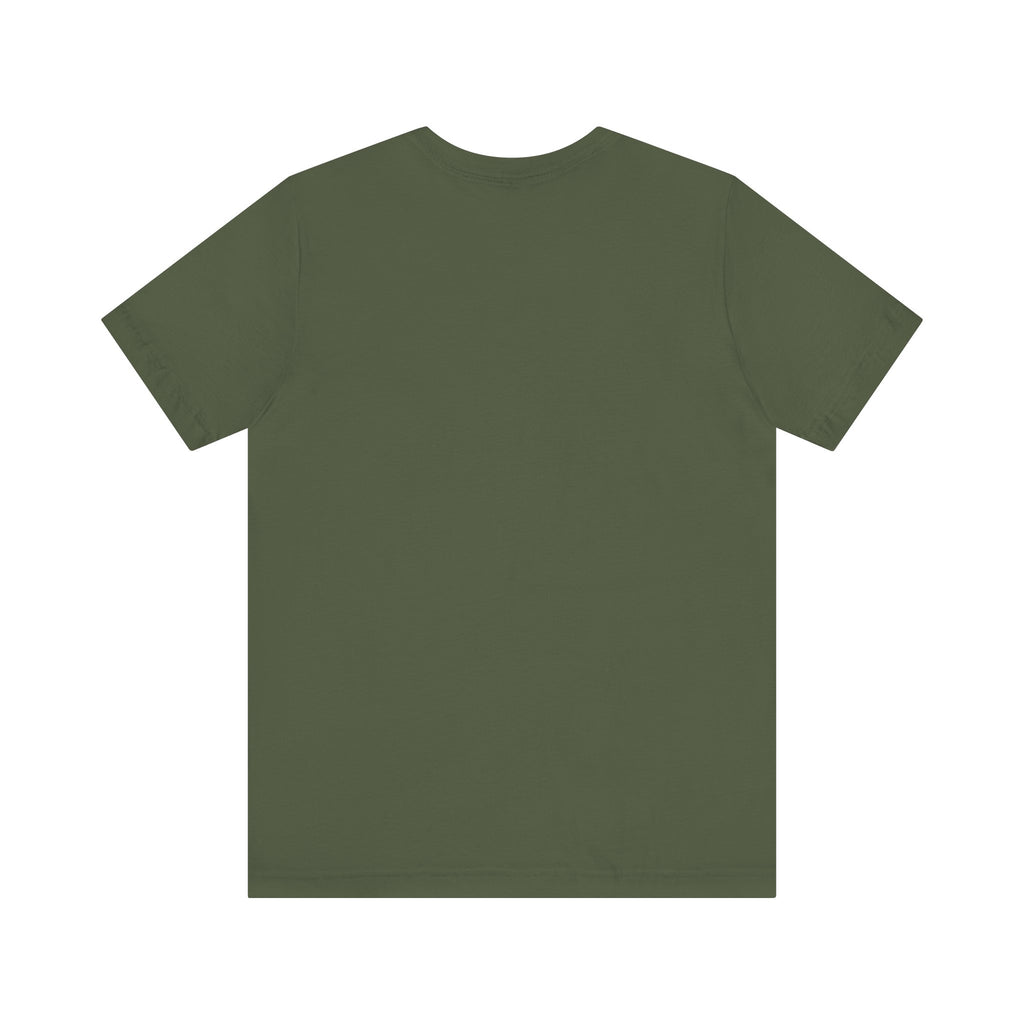 Military Green t-shirt back