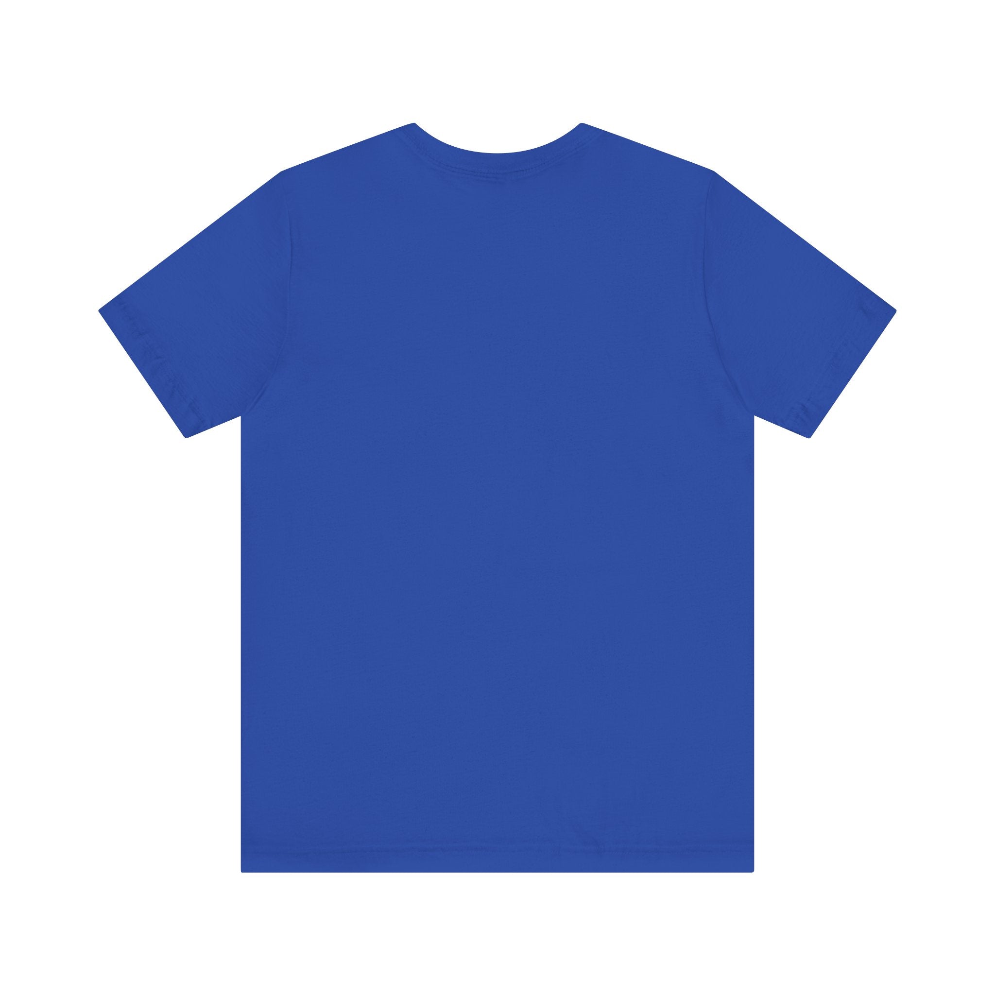 Royal Blue t-shirt back