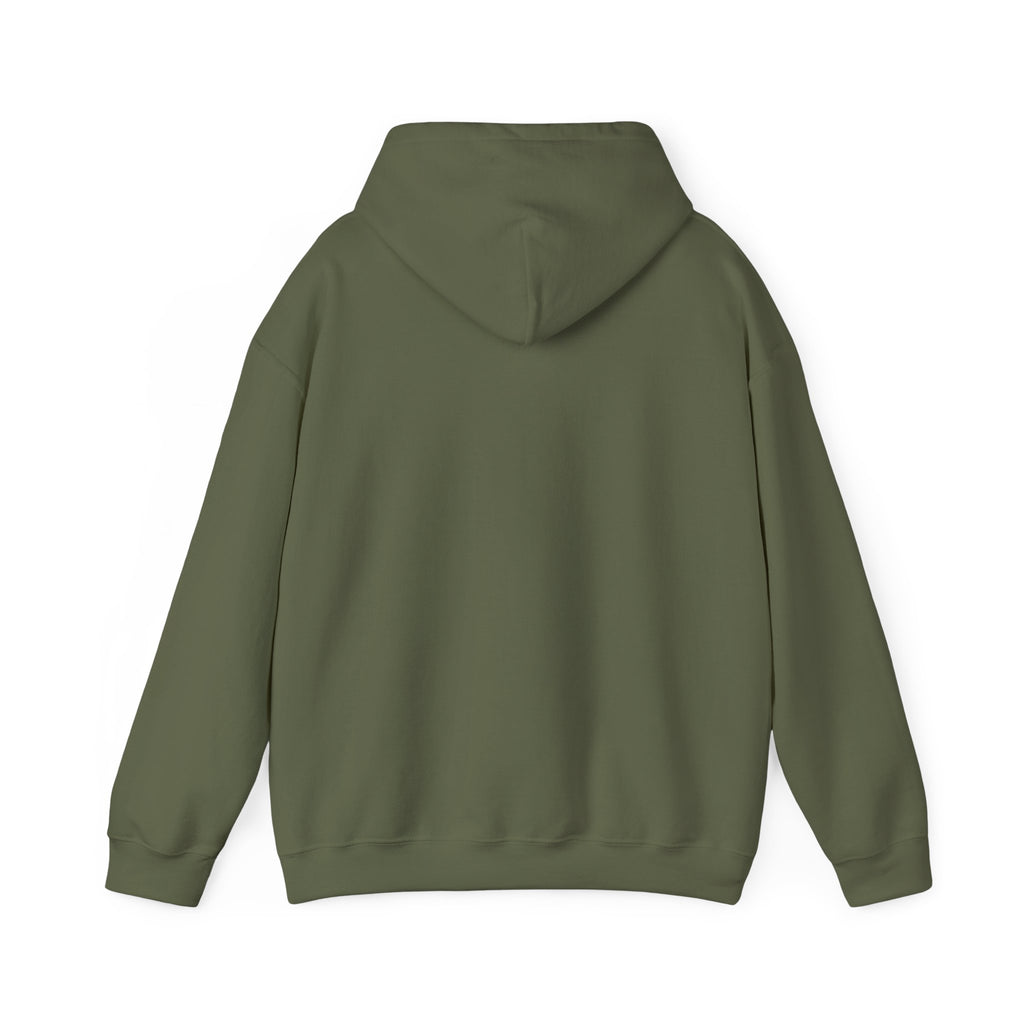 Military Green hoodie  back