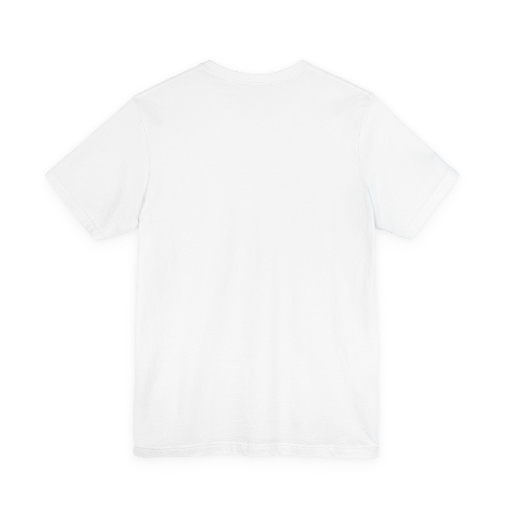 White t-shirt back