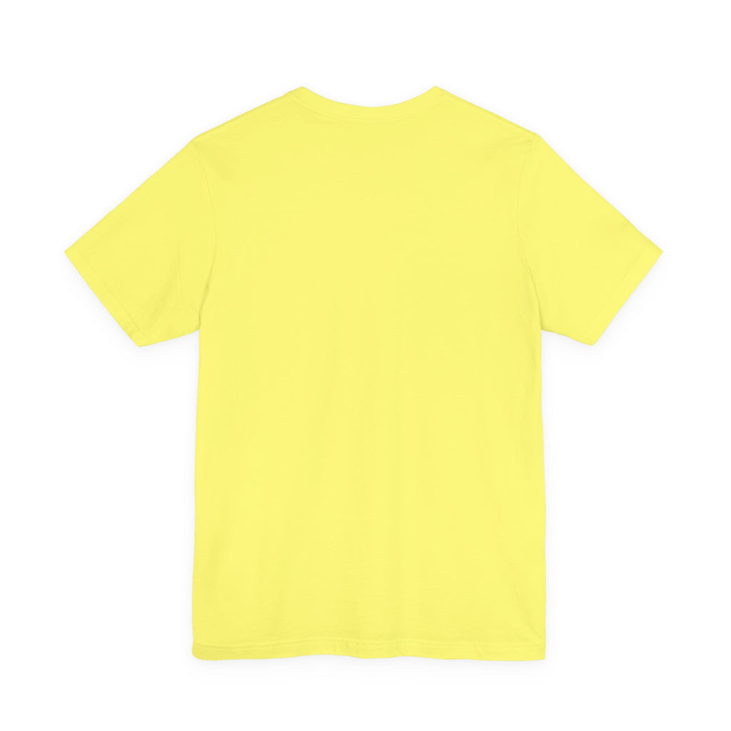 Yellow t-shirt back