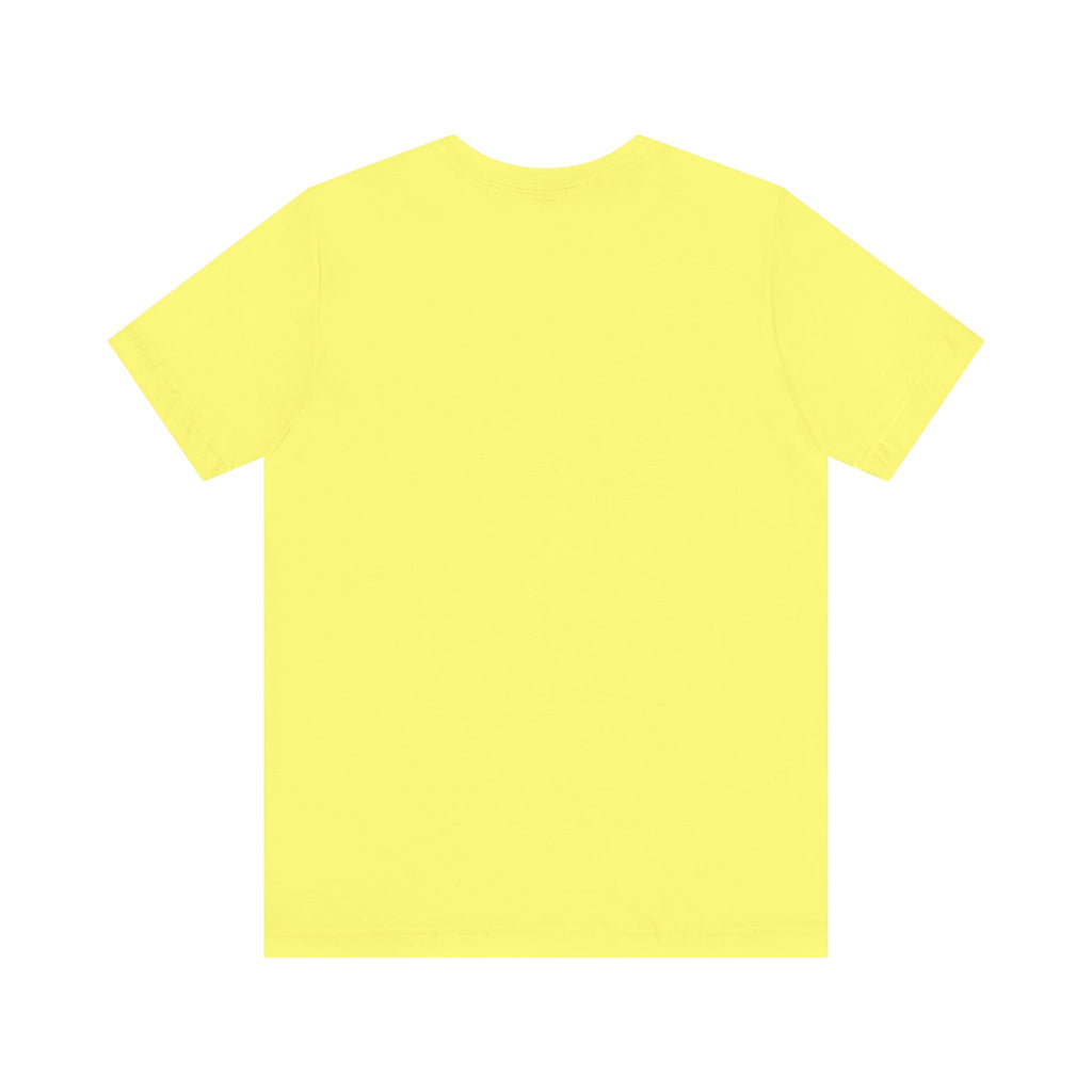 Yellow t-shirt back