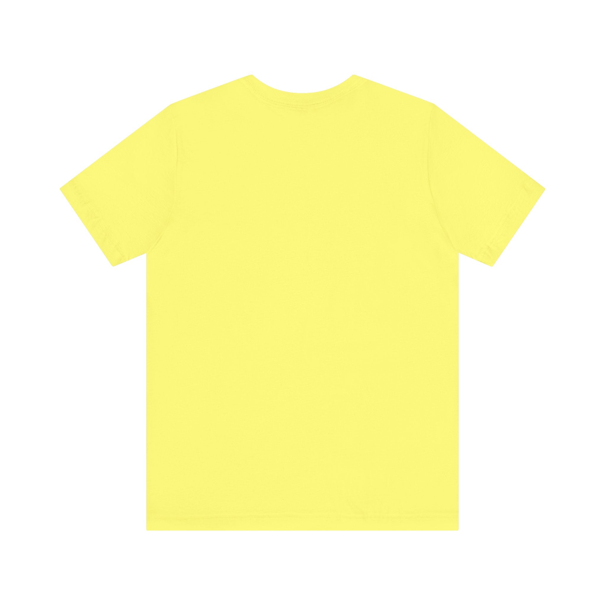 Yellow t-shirt back