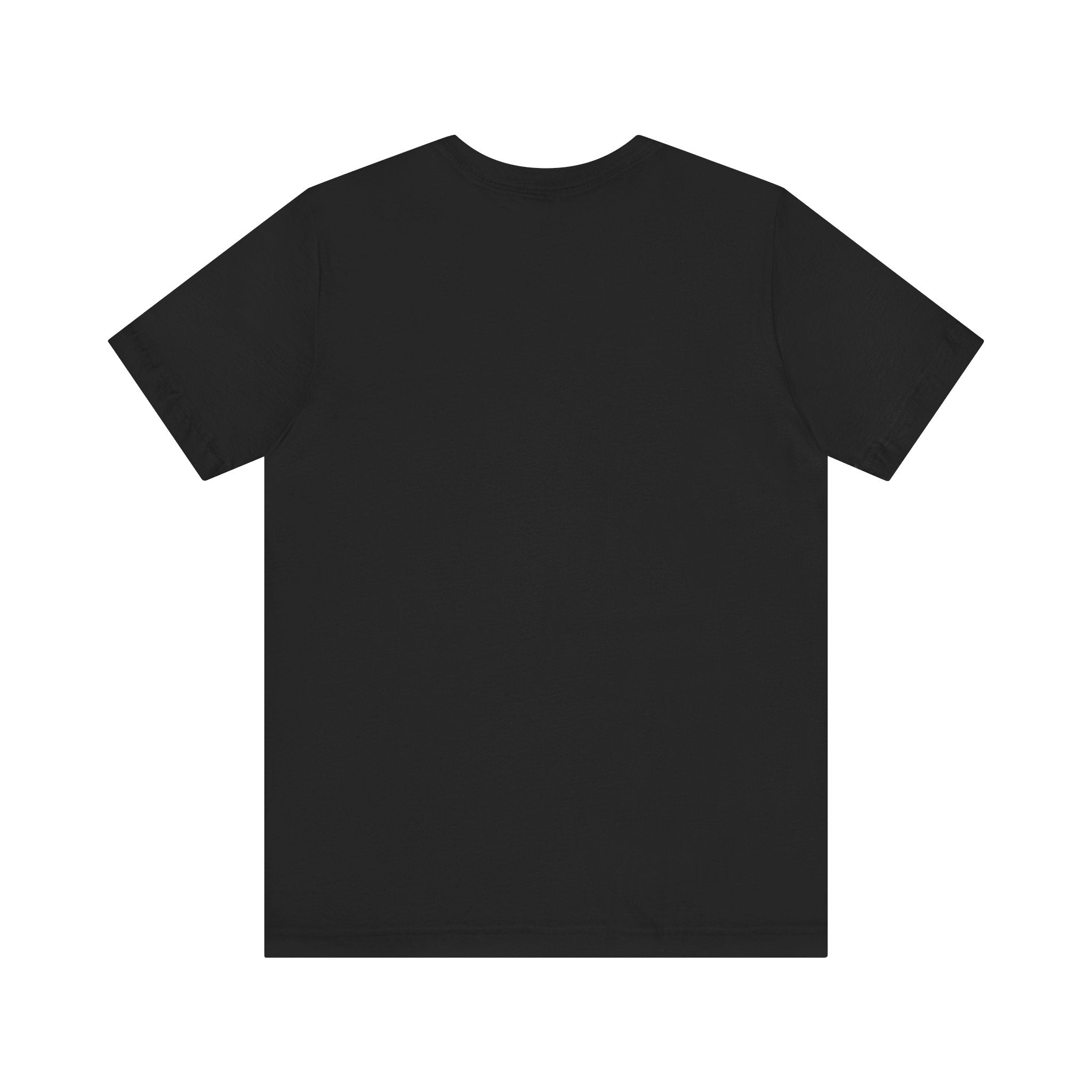 Black t-shirt back