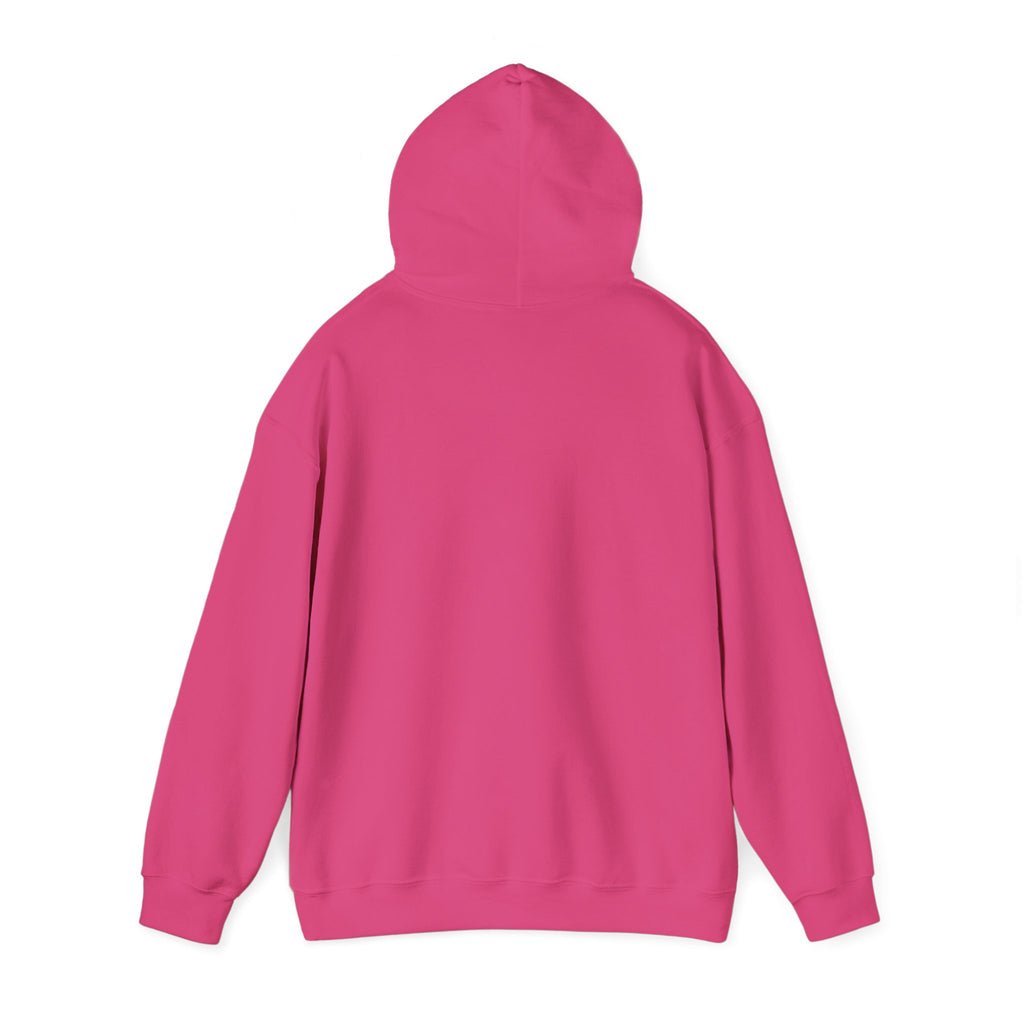 Helconia Pink hoodie  back view