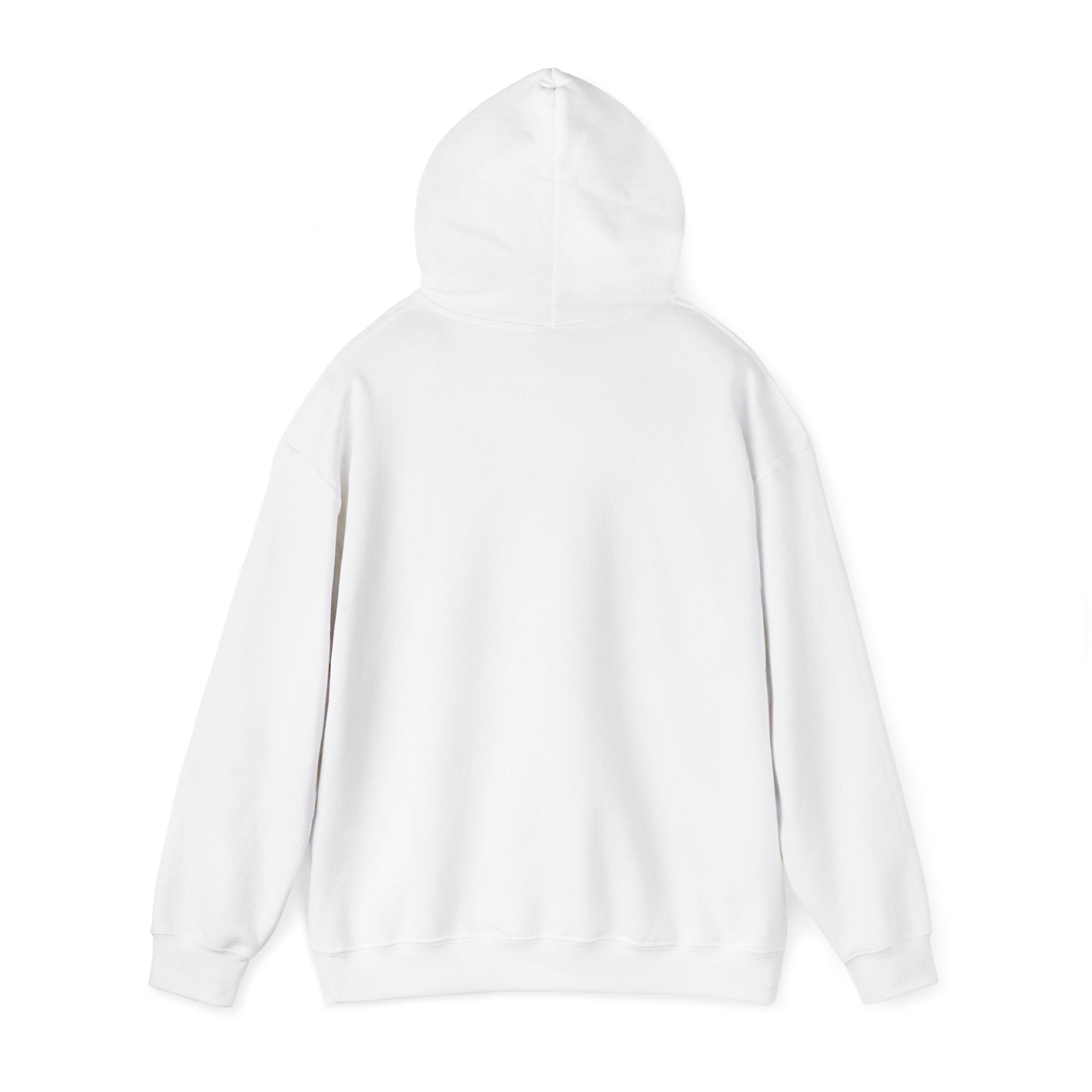 White hoodie back